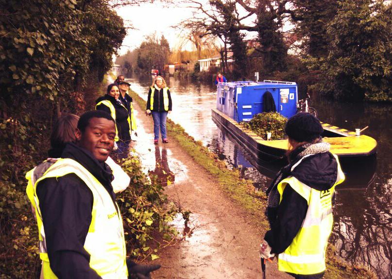 Towpath Taskforce with Canal & River Trust
