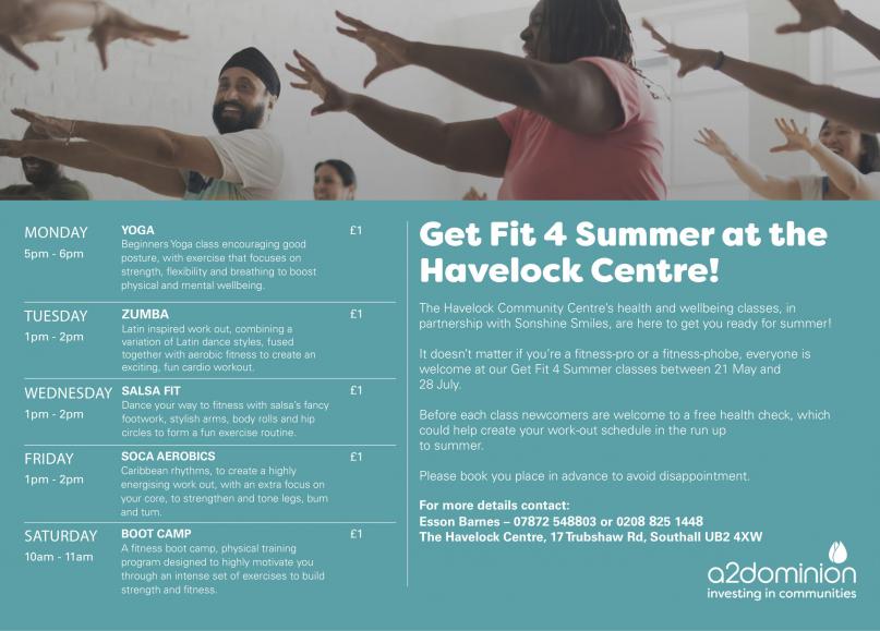 Get Fit 4 Summer @ The Havelock Centre
