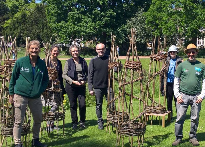 Volunteer gardening at Walpole Park