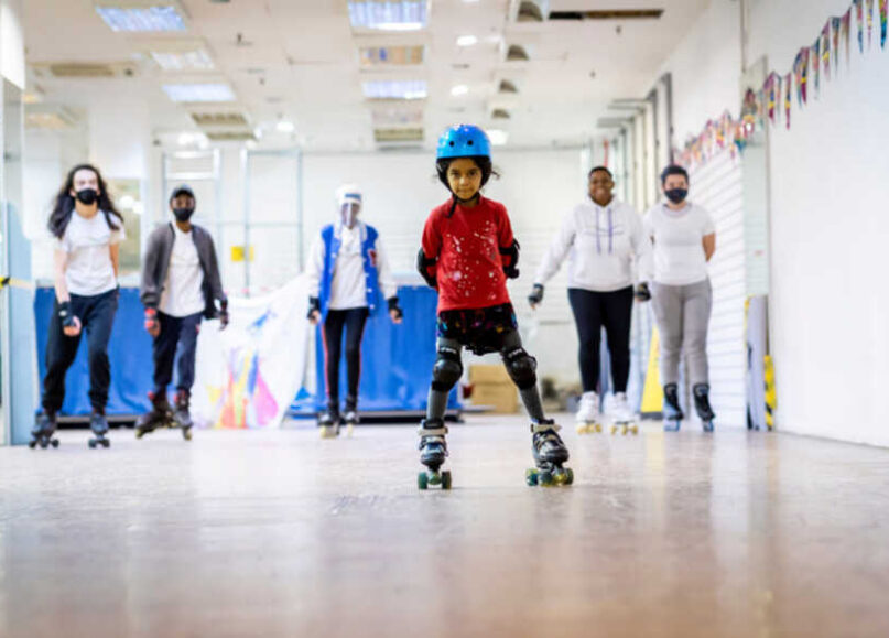 Acton Gardens Beginners Skate Club Term 5 – 🌈 Roll Into a World of Fun with Beginner Skating Lessons in Acton! 🌈